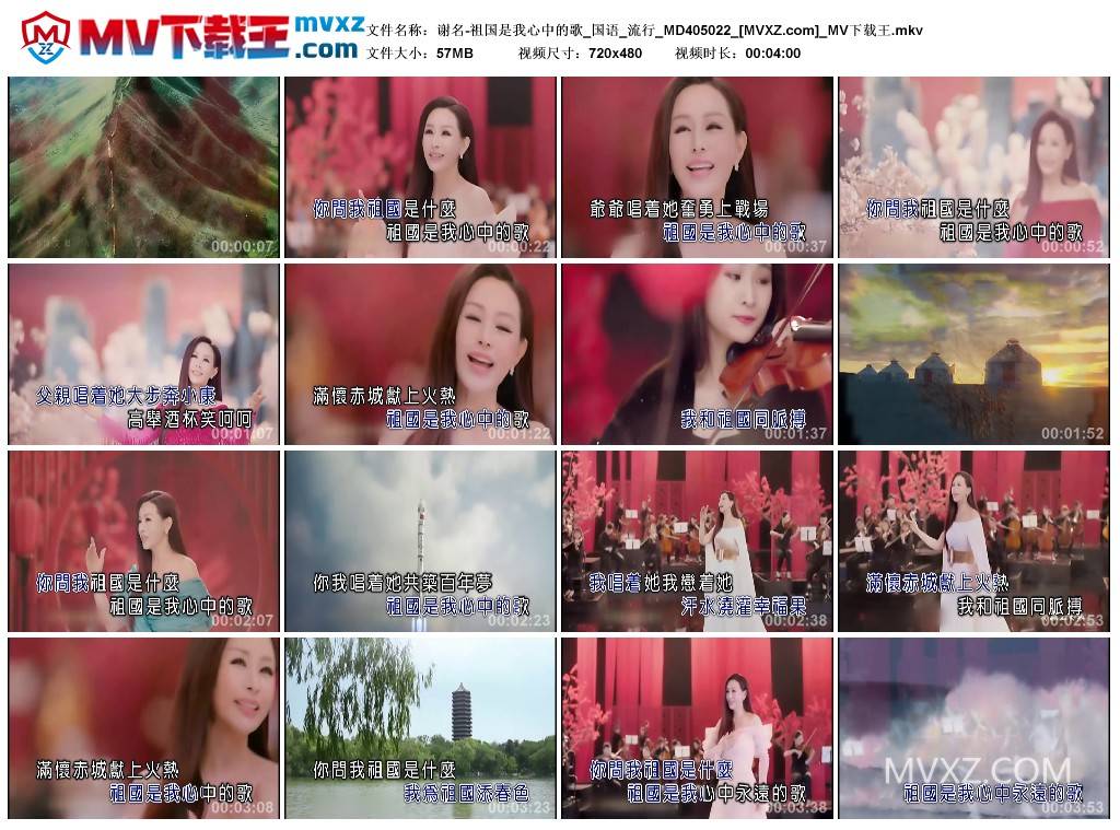 谢名-祖国是我心中的歌_国语_流行_MD405022